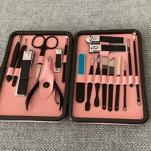 Pink Manicure and Pedicure Set